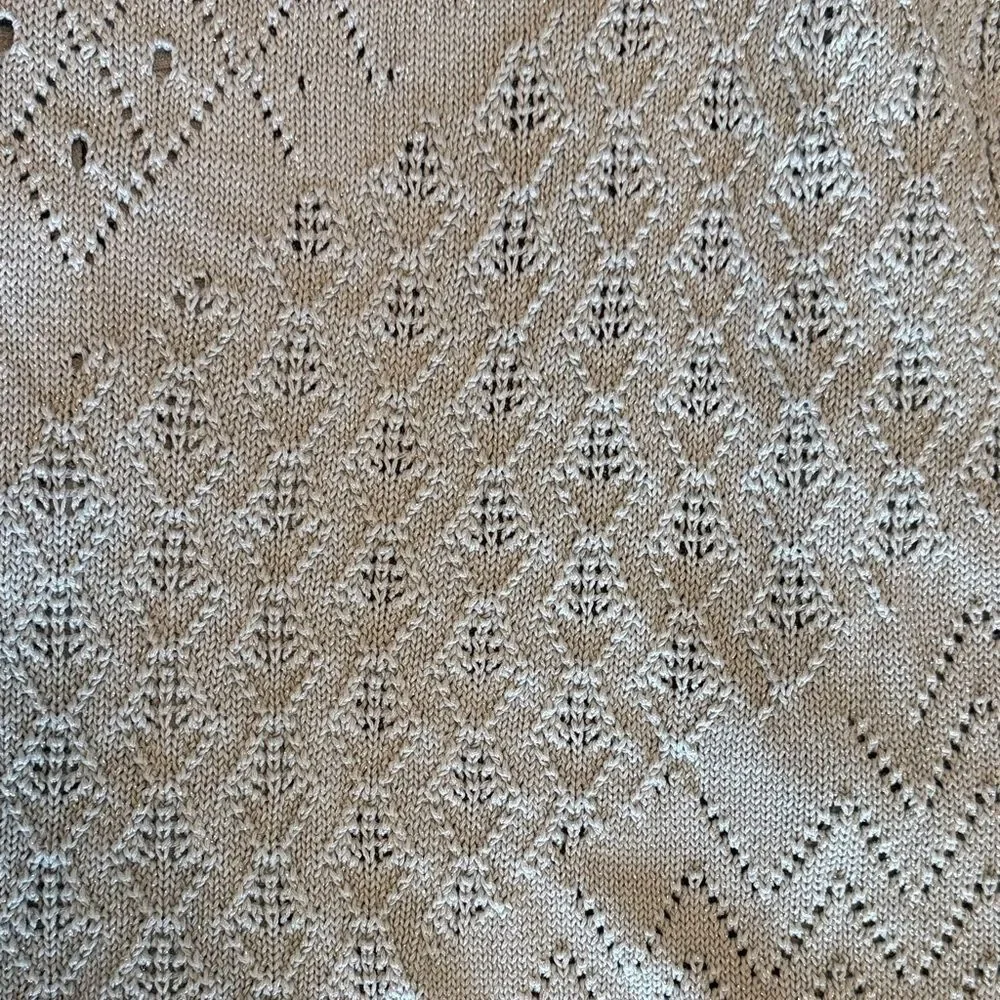 Conditions Apply Anthropologie  Crochet and Knitted Vest - Boho Style one size - Picture 7 of 10